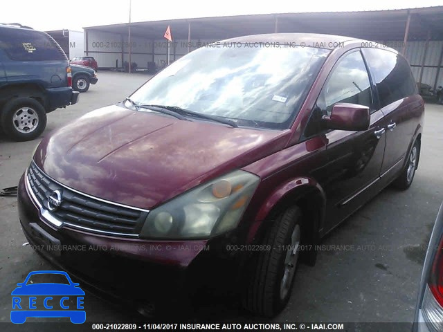 2007 Nissan Quest S/SE/SL 5N1BV28U97N119803 image 1