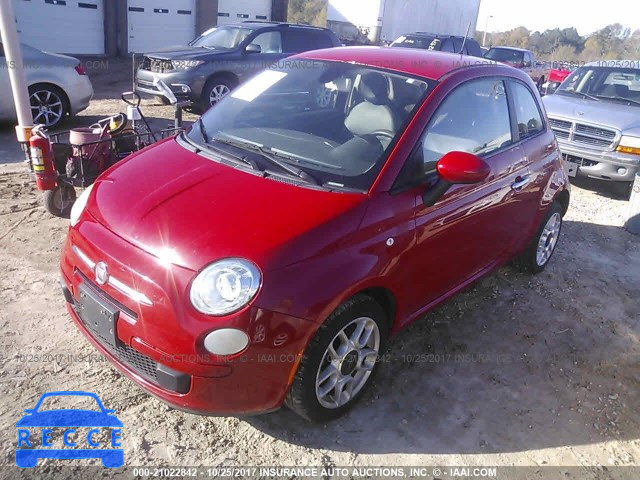 2012 Fiat 500 POP 3C3CFFAR3CT125257 image 1