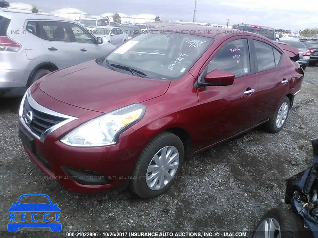 2016 Nissan Versa 3N1CN7AP1GL894819 image 1