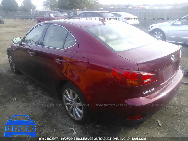 2008 Lexus IS 250 JTHCK262282020776 image 2