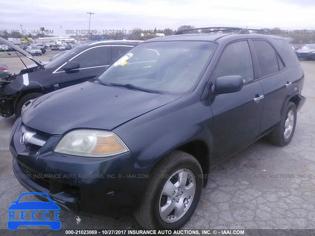 2004 Acura MDX 2HNYD18294H557231 зображення 1