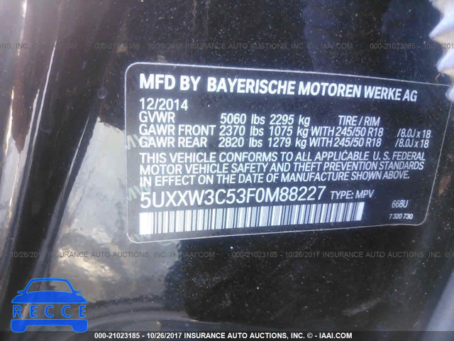 2015 BMW X4 5UXXW3C53F0M88227 Bild 8