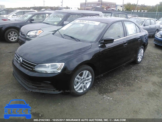 2017 VOLKSWAGEN JETTA S 3VW2B7AJ3HM247229 зображення 1