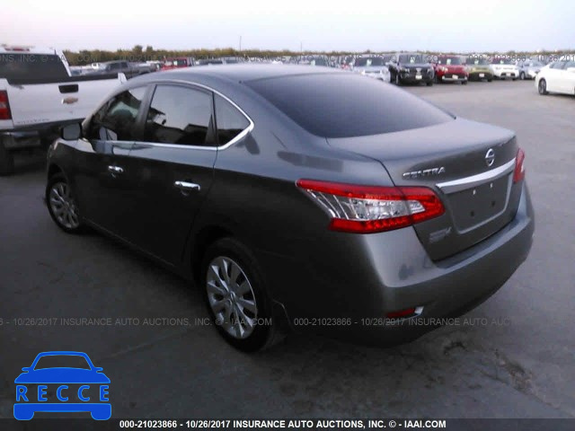 2015 Nissan Sentra 3N1AB7AP9FY293725 image 2