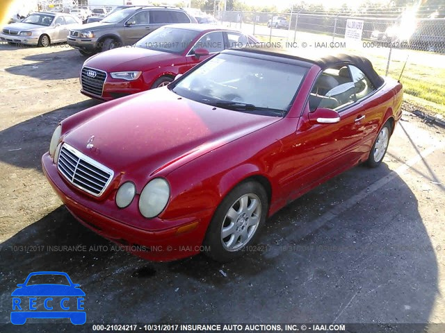 2001 Mercedes-benz CLK 320 WDBLK65G31T064158 Bild 1