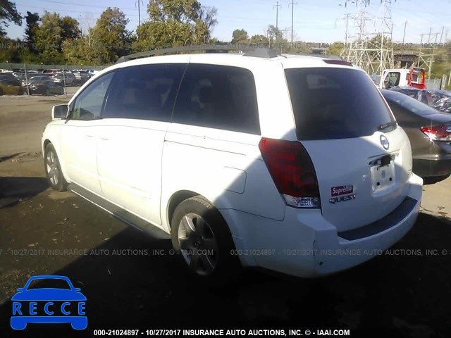 2004 Nissan Quest 5N1BV28U84N362997 Bild 2