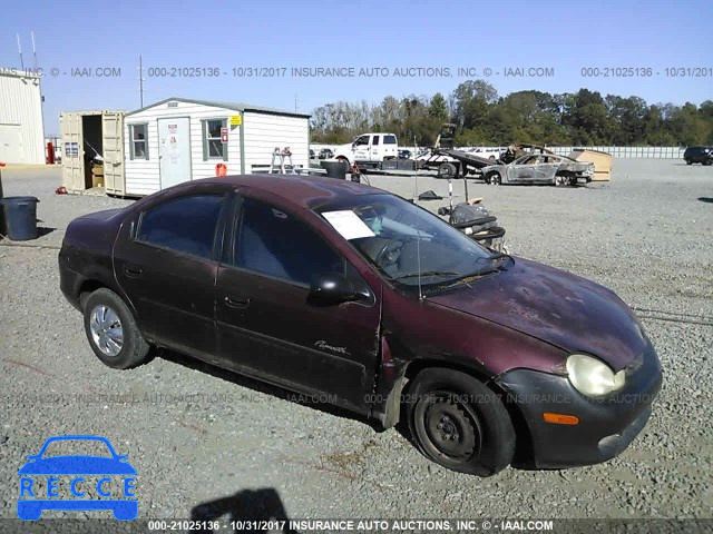 2001 Plymouth Neon LX 1P3ES46C11D204275 зображення 0