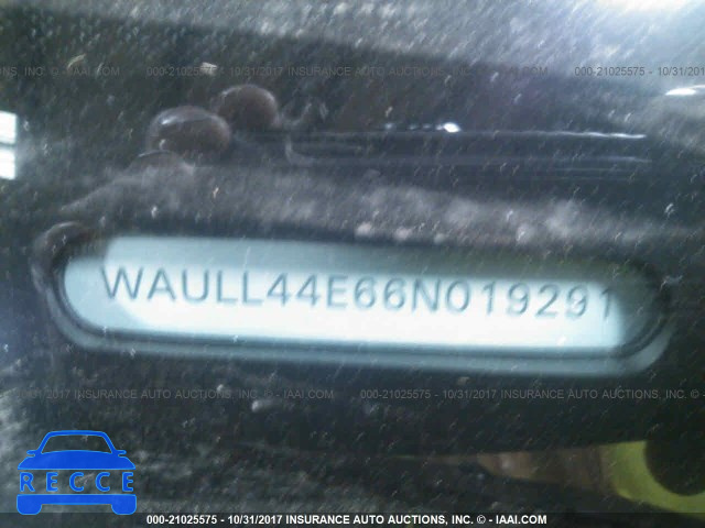 2006 Audi A8 4.2 QUATTRO WAULL44E66N019291 image 8