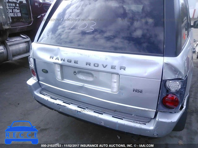 2006 Land Rover Range Rover HSE SALMF154X6A227094 зображення 5