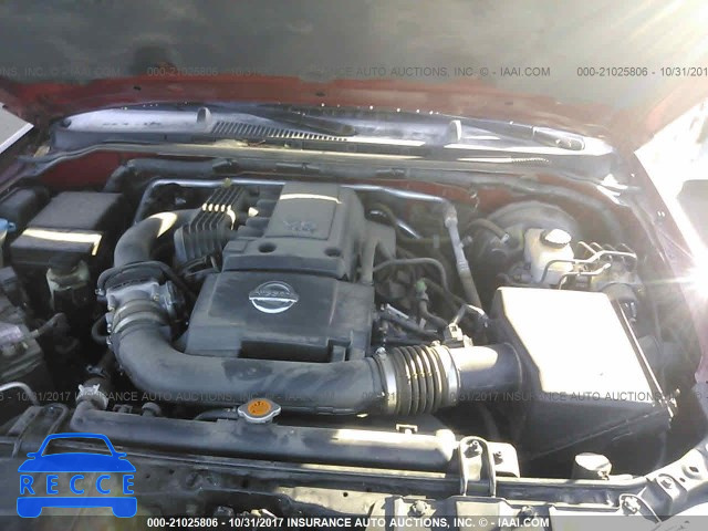 2006 Nissan Xterra OFF ROAD/S/SE 5N1AN08WX6C518621 image 9