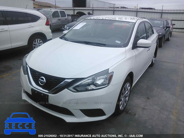 2017 NISSAN SENTRA 3N1AB7AP9HL637618 image 1