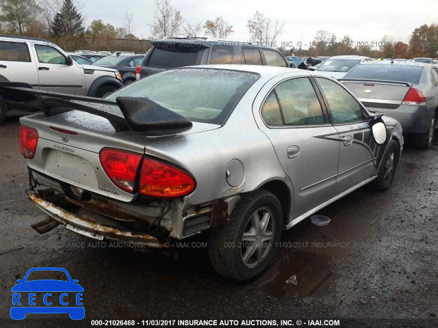 2002 Oldsmobile Alero GL 1G3NL52E22C251221 зображення 3