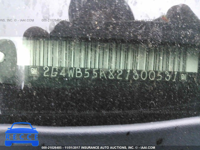 2002 Buick Regal 2G4WB55K821300531 image 8