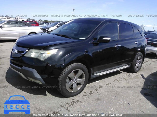 2007 Acura MDX 2HNYD28857H525178 image 1