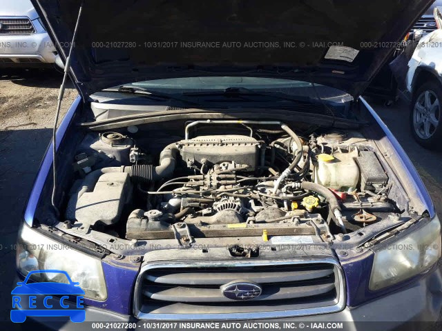 2003 Subaru Forester JF1SG63643G746749 image 9