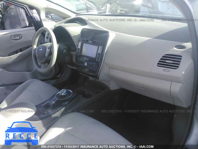 2012 Nissan Leaf SV/SL JN1AZ0CP2CT023076 зображення 4