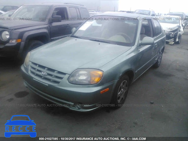 2005 Hyundai Accent GS KMHCG35C75U322112 image 1