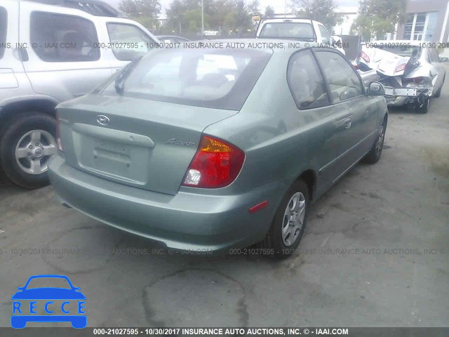 2005 Hyundai Accent GS KMHCG35C75U322112 image 3