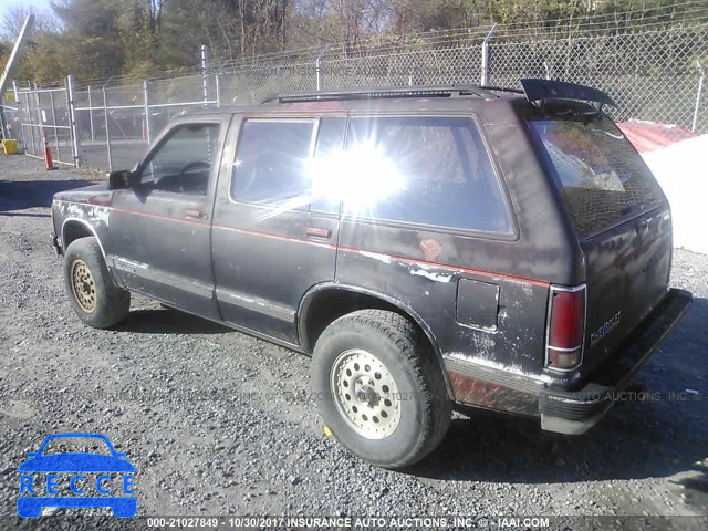 1991 Chevrolet Blazer S10 1GNDT13Z2M2167647 зображення 2