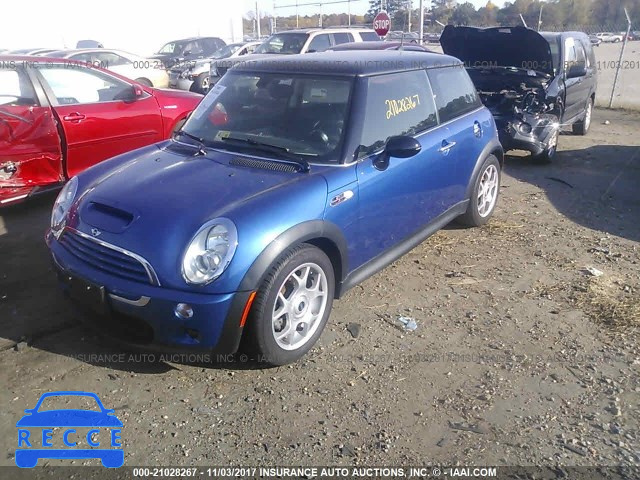 2005 MINI COOPER S WMWRE33545TG96935 image 1