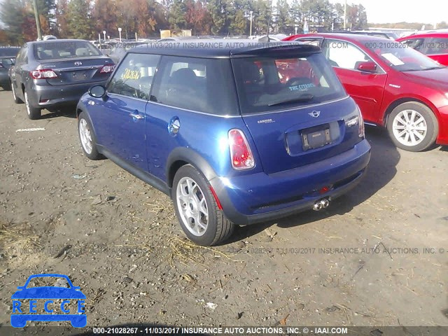 2005 MINI COOPER S WMWRE33545TG96935 image 2