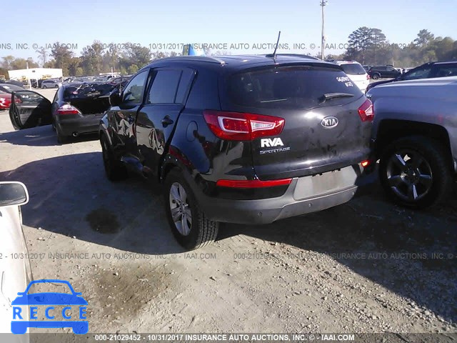 2011 KIA SPORTAGE LX KNDPB3A27B7016541 image 2