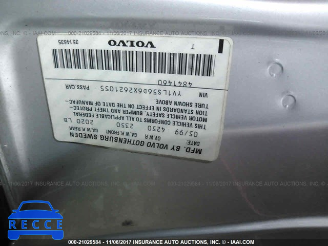 1999 Volvo S70 YV1LS56D6X2621055 image 8