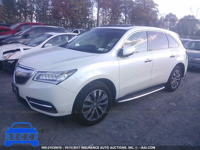 2014 Acura MDX TECHNOLOGY 5FRYD4H6XEB035417 image 1