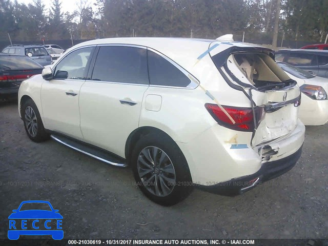 2014 Acura MDX TECHNOLOGY 5FRYD4H6XEB035417 image 2