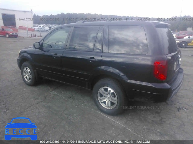 2004 Honda Pilot EXL 2HKYF18774H591932 image 2