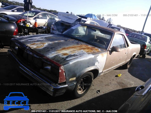 1987 Chevrolet El Camino 3GCCW80Z5HS909705 зображення 1