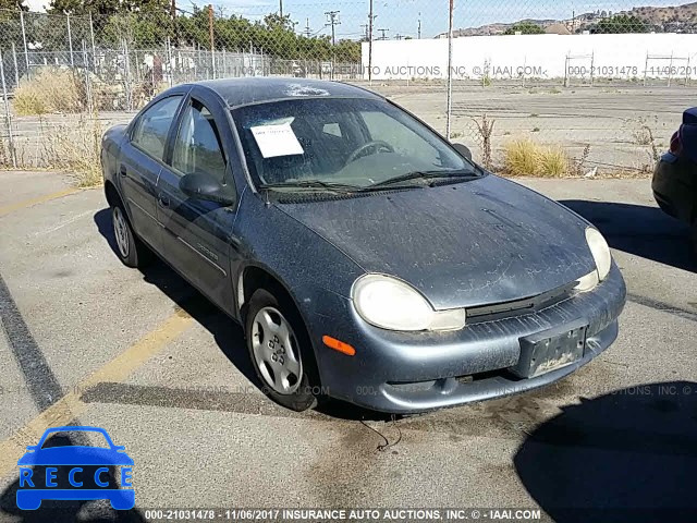 2001 Dodge Neon SE/ES 1B3ES46C61D138811 image 0