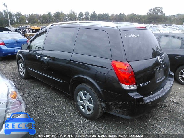 2007 NISSAN QUEST 5N1BV28U67N102361 зображення 2