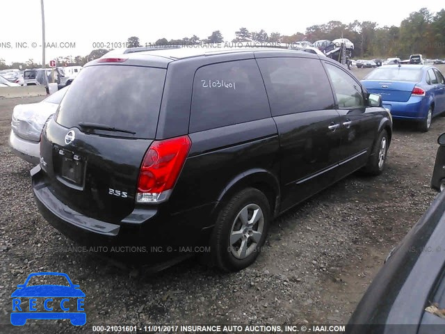 2007 NISSAN QUEST 5N1BV28U67N102361 зображення 3