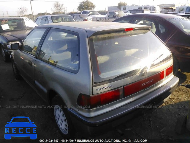 1991 HONDA CIVIC 2HGED6450MH580503 image 2