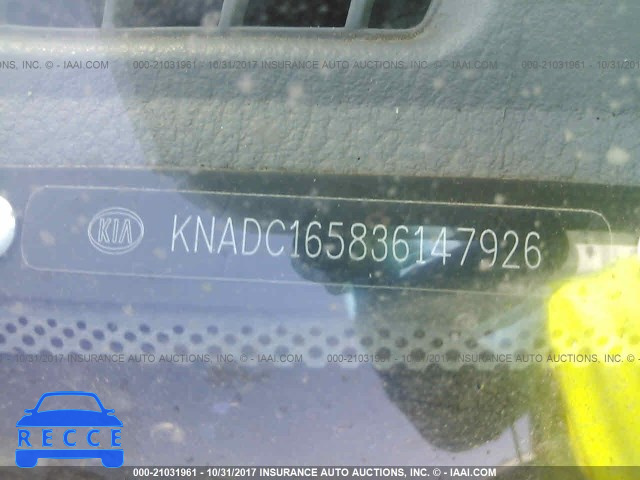 2003 KIA RIO KNADC165836147926 image 8