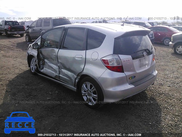 2011 Honda FIT SPORT JHMGE8H53BS006136 image 2