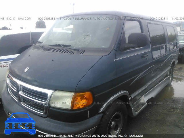 2002 Dodge Ram Van B1500 2B6HB11YX2K112883 зображення 1