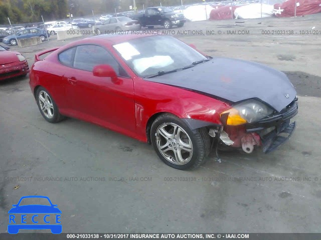 2004 Hyundai Tiburon KMHHN65F54U137921 image 0