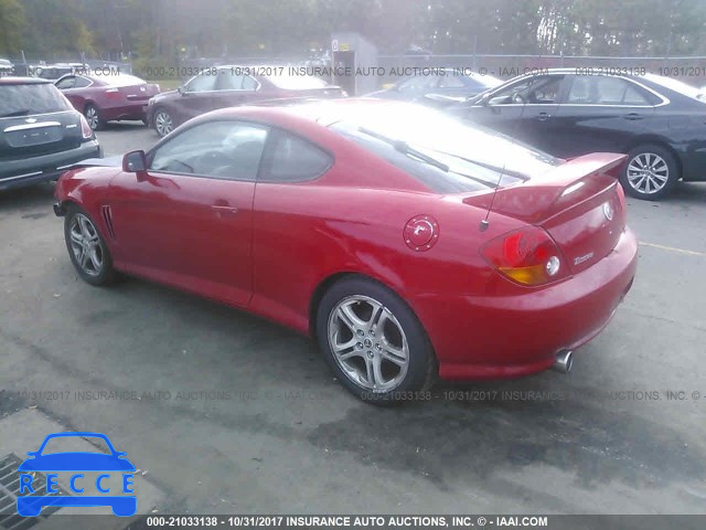 2004 Hyundai Tiburon KMHHN65F54U137921 image 2