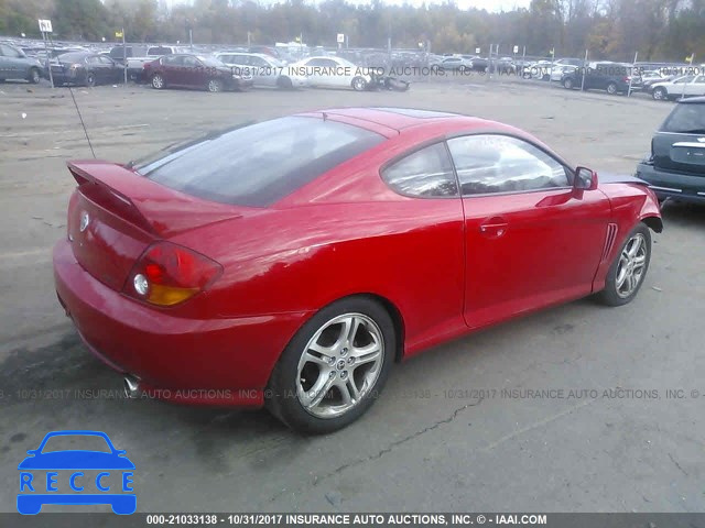 2004 Hyundai Tiburon KMHHN65F54U137921 image 3