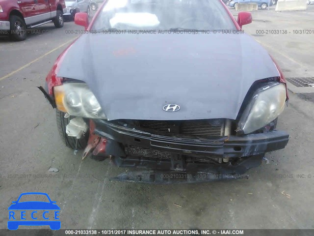 2004 Hyundai Tiburon KMHHN65F54U137921 image 5
