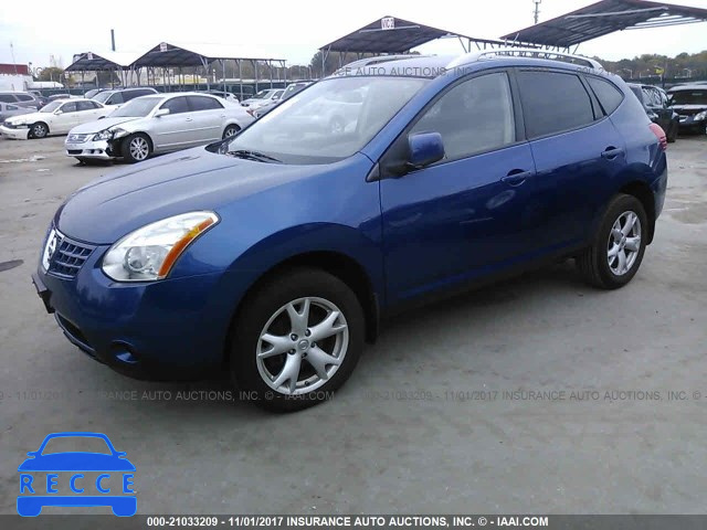 2008 Nissan Rogue JN8AS58T68W019238 image 1