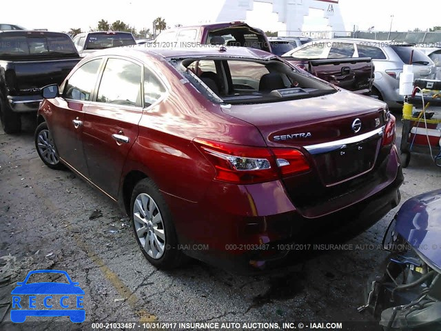 2017 NISSAN SENTRA 3N1AB7AP5HL651788 image 2