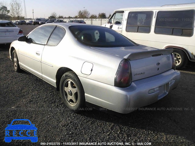 2002 Chevrolet Monte Carlo 2G1WW15E529251617 image 2