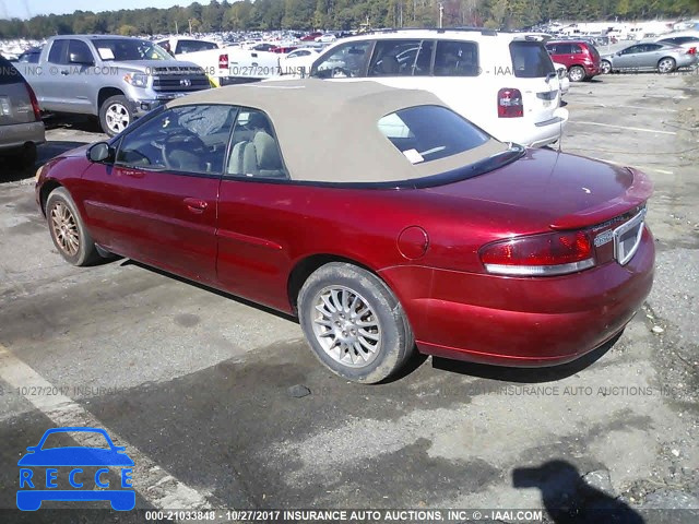 2004 CHRYSLER SEBRING 1C3EL55R64N301192 image 2