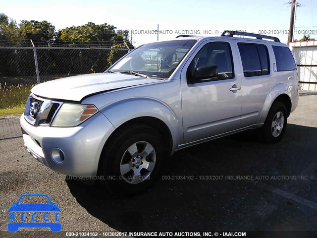 2008 Nissan Pathfinder 5N1AR18U98C647672 зображення 1