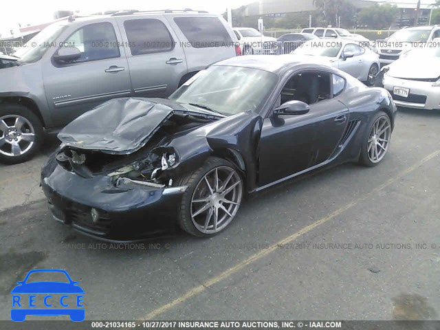 2007 Porsche Cayman S WP0AA29877U763173 зображення 1