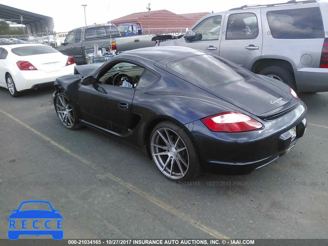 2007 Porsche Cayman S WP0AA29877U763173 image 2