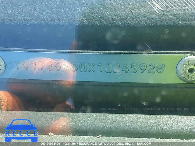 1999 Volvo S80 YV1TS97D0X1024592 image 8